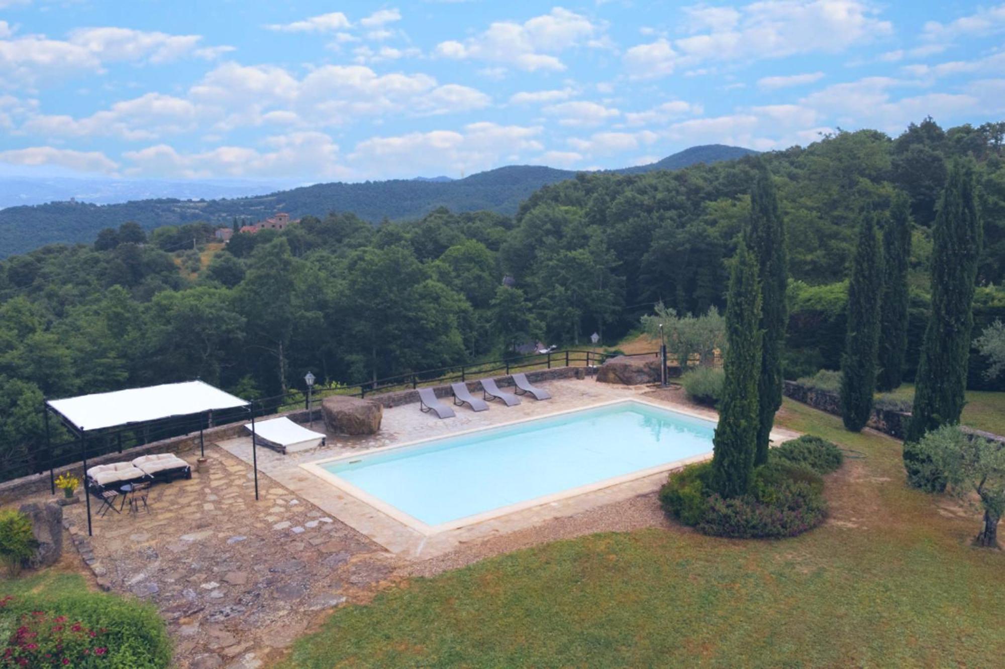Villa Elisa - Private Pool & Airco Near Reschio Castle Lugnano Exterior photo
